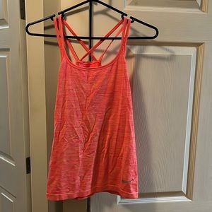 Nike dri-fit pink work out top